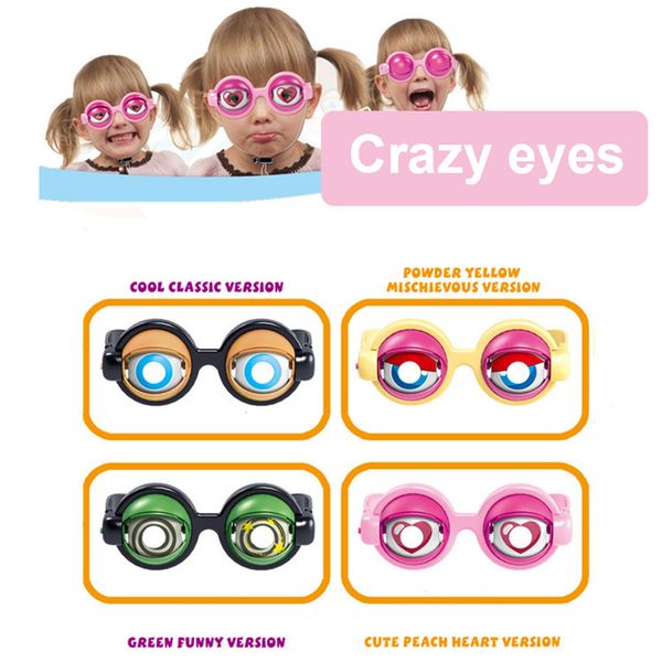 

3Pieces/Lot4Types For Kids Novelty Toy Creative Glasses Toys For Halloween Chrismas Gift Funny Prank NEW Juguetes Cosplay Novelty Gag