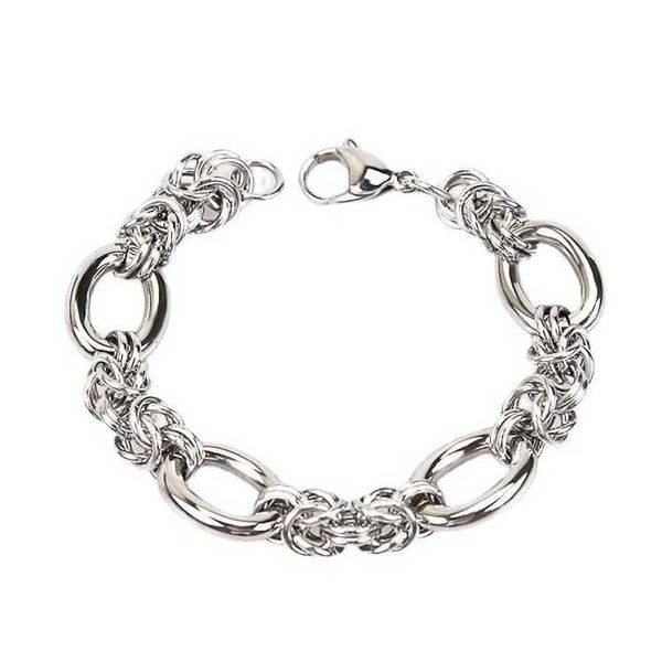 

wind stainls steel bracelet for men and women, Golden;silver