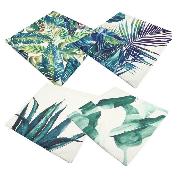 

cushion/decorative pillow 4pcs printing pattern throw covers pillowcase home pillowslip