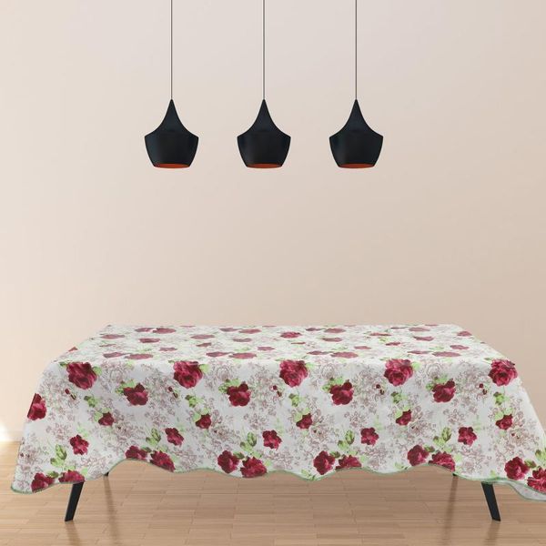 

table cloth 1pc useful dining decor house peva water-proof tablecloth )