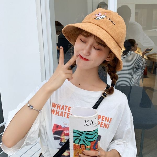 

new fisherman's hat for female students in autumn of 2019