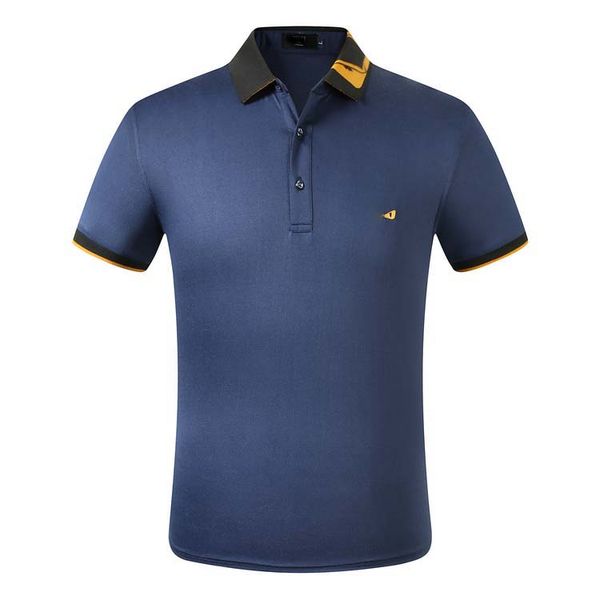 

dropshiping fashion designer men's polo shirts men short sleeve t-shirt original single lapel shirt jacket sportswear jogging suit m-4x, White;black