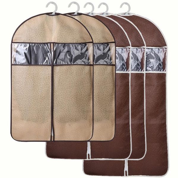 

clothing & wardrobe storage breathable thickened clothes dust cover hanging bag coat suit