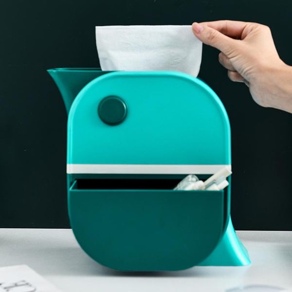

tissue boxes & napkins creative bird shaped box double layer deskstorage with drawer toilet paper napkin holder for kitchen bathroom
