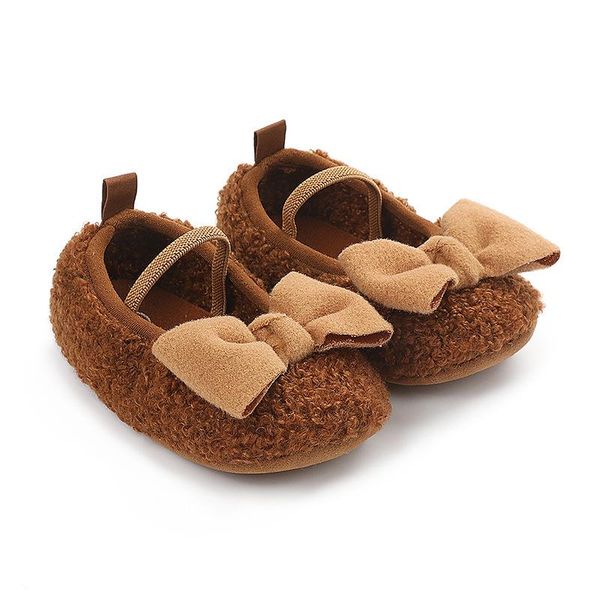 

spring toddler girl crib shoes warm born baby girls bowknot soft sole casual cute infant prewalker first walkers