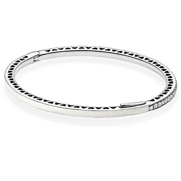 

new 2021 100% 925 sterling silver white bracelet fit diy original fshion jewelry gift, Golden;silver