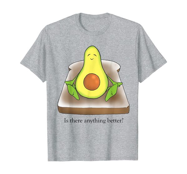 

Avocado toast with cute avocado smiling for Men Women T-Shirt, Mainly pictures