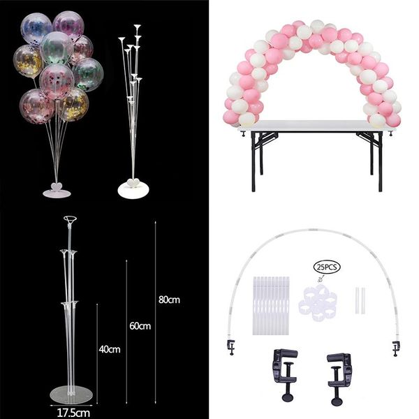 

set balloons holder column stand balloon arch for diy wedding birthday party baby shower decorations accessories decoration