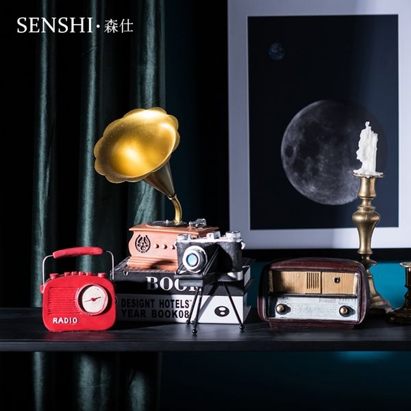

european nostalgic ornaments phonograph model creative home living room coffee shop restaurant wine cabinet decoration