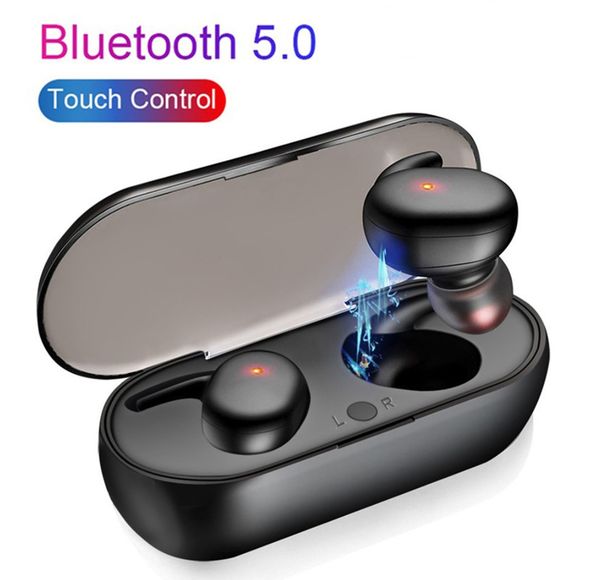 

cell phone earphones y30 bluetooth wireless tws5.0 headset in ear mini