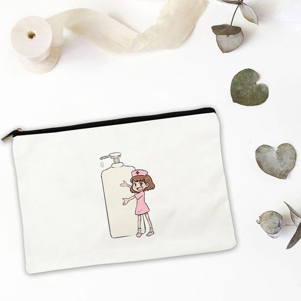 

cosmetic bags & cases mini bag cartoon female personal makeup for pouch storage handbags women's travel make up woman traveling