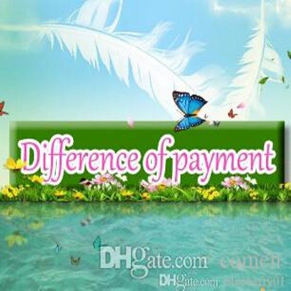 

difference of payment