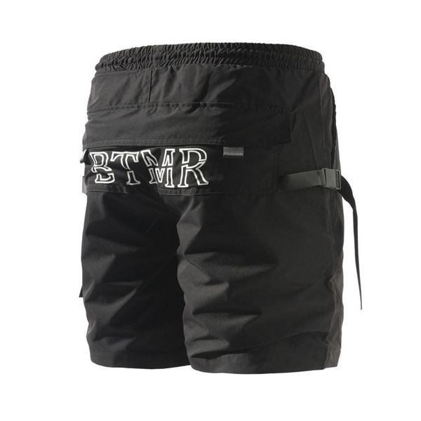

fashionable shorts men's overalls summer dk06, White;black