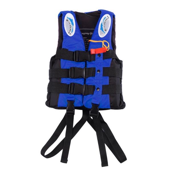 

life vest & buoy profession kid fishing surfing drifting aid jacket whistle swimming floating clothing