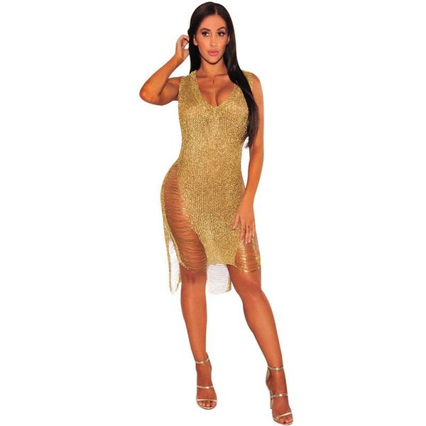

women beach dress short bikini cover up swimsuit summer holes tassel sleeveless knitting crochet swimwear robe women's, White;black
