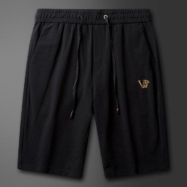 

men's plus size sports shorts summer fashion loose-fitting fat moisture absorption sweat fitness exercise, White;black