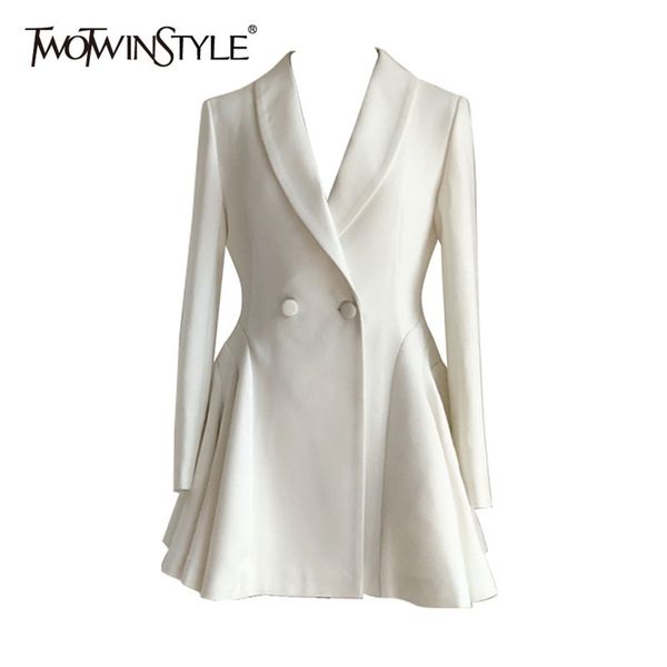 

white elegant spring dress for women v neck long sleeve high waist ruched mini dresses female fashion clothes 210520, Black;gray