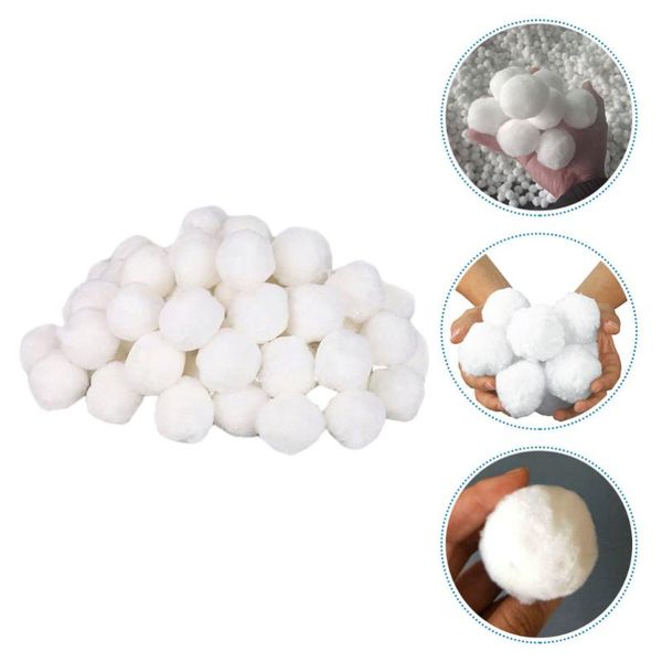 

pool & accessories 2 packs swimming filter balls filtration cleaning (white)