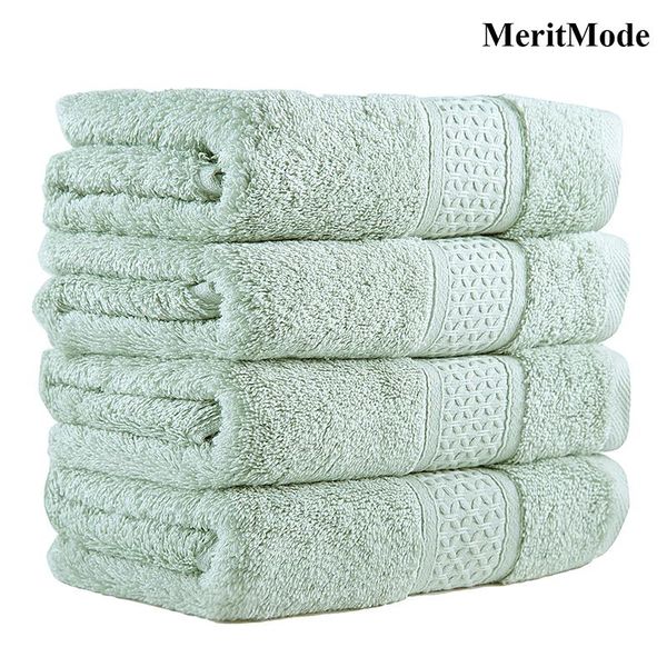 

towel meritmode green 100% catton made skin kindly fabric