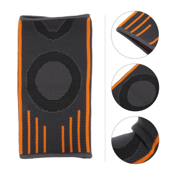 

elbow & knee pads sports arm guard thicken protector breathable support, Black;gray
