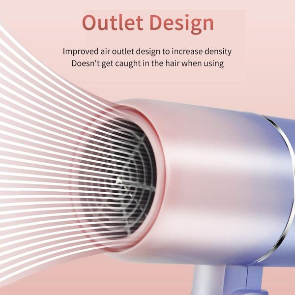 

electric hair brushes foldable hammer dryer home student mini portable strong wind &constant temperature air water lonic blower