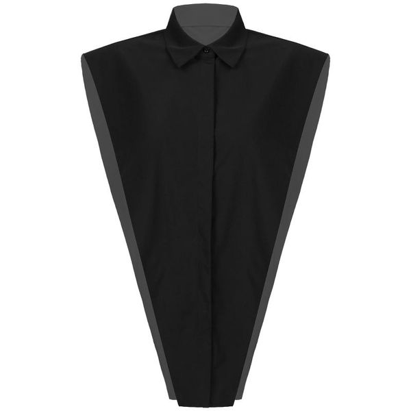 

women's blouses & shirts women button down shirt vest ladies fashion solid white black turn-down collar sleeveless blouse korean tee o