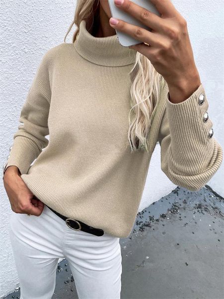 

women's sweaters autumn winter splicing high neck sweater pullover women turtleneck cashmere fashion thick female jumper, White;black