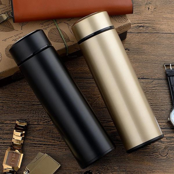 

500ml stainless steel vacuum flasks thermoses cup outdoor portable thermal insulation bottles water