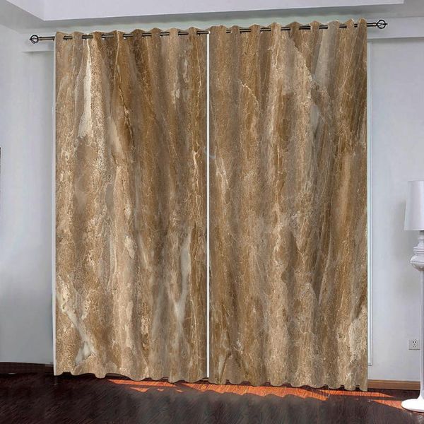 

modern home decoration metallic marble pattern luxury blackout 3d curtains for living room bedding office curtain & drapes