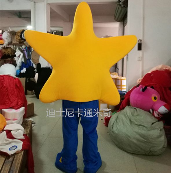 

mascot costumes yellow star cartoon mascot costume suits cosplay party game outfits clothing advertising carnival halloween christmas easter, Black;red