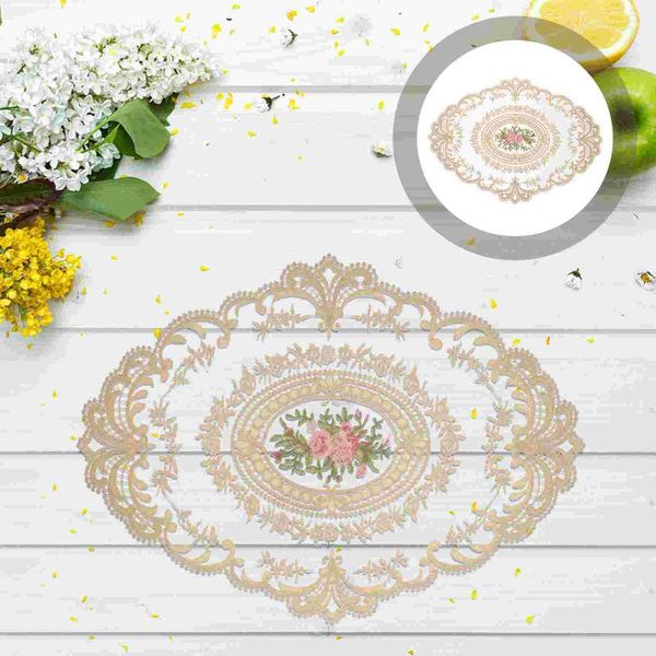 Mats Pads European Style Clace Place Mat Декоративный Стол Placemat Практический