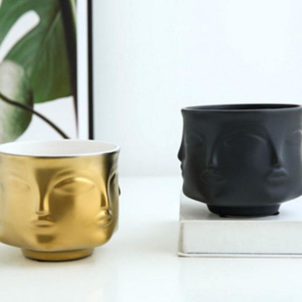 

vases ceramic flower pot plants pots home garden decoration succulent container