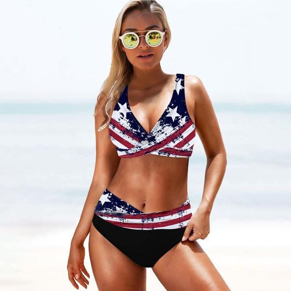 

women's swimwear plus size female split bikini summer bathing push-up swimsuit high waist beach cover set, White;black