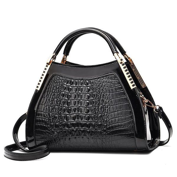 

gaohe women's bag 2021 autumn fashion crocodile pattern one shoulder messenger korean version ins simple trend ladies h evening bags