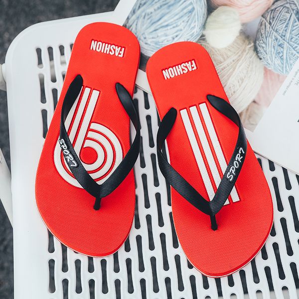 

celai fashion men shoes flip flops summer 2021 mens tong shoes leisure sandals male soft slipper zapatillas hombre casual a-070, Black
