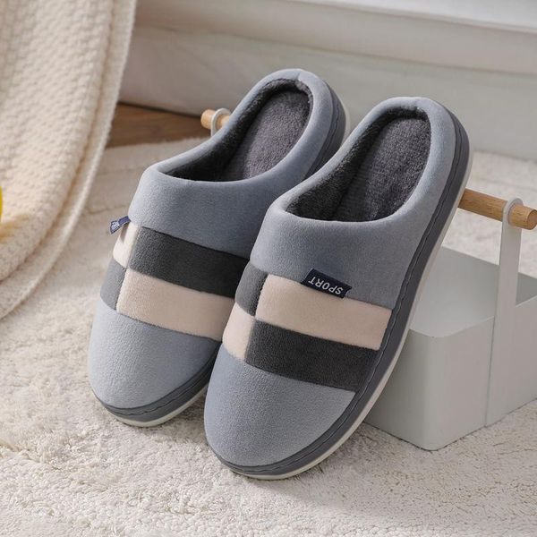 

large size 5.5-12.5 indoor flurry slides for women winter short plush shoes house slippers female footwear, Black
