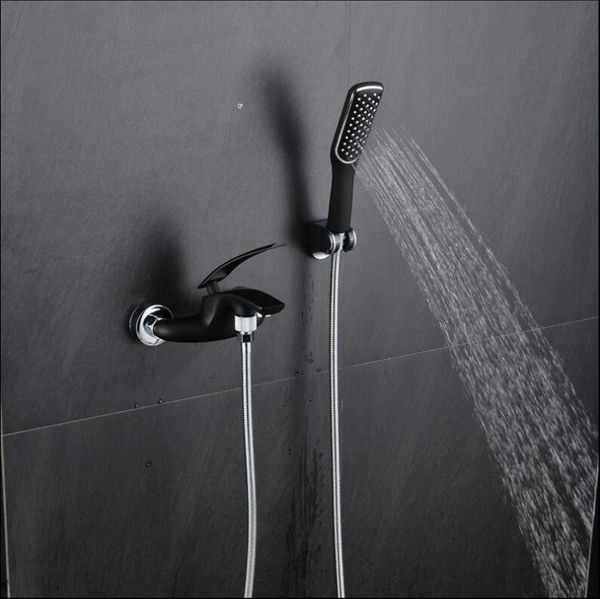 

vidric bath & shower faucet white/orange/green/black/chrome wall mounted bathtub exposed b&s set hand held bathroom sets