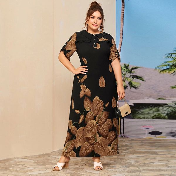 

plus size vestidos abaya dubai long maxi dress femme robe ete clothing dresses for women vestido de mujer ropa christmas clothes, Black;gray