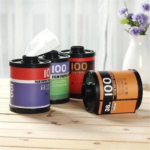 

tissue box pumping paper towel 35mm film tube home car case container napkin cover boxes & napkins