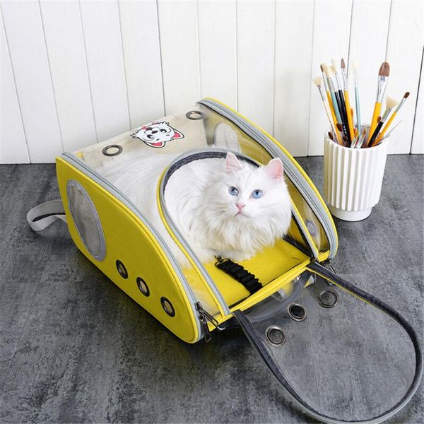 

cat carriers,crates & houses astronaut pet dog puppy carrier travel bag space backpack breathable carriers bags