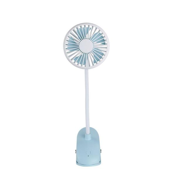 

electric fans portable usb rechargeable clip-on fan desk cooling flexible mini