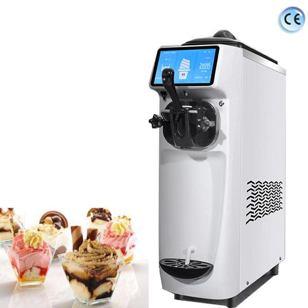 

ice cream making machine led touch screen deskcommercial small soft