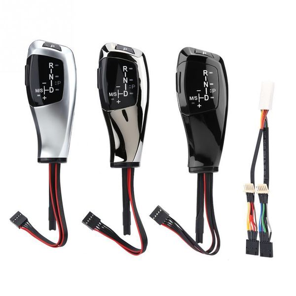 

shift knob 1pc car led automatic gear for e90 e91 e93 e81 e82 e84 e87 e88 e89 lhd leather plastic
