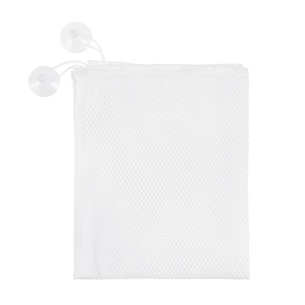

storage bags omz baby kids bath mesh net bag toys suction bathroom