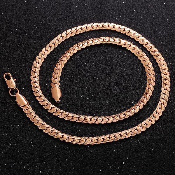 

chains metal alloy necklaces for men women boys horsewhip chain hip breaking accessories necklace fashion jewelry gifts 50cm, Silver