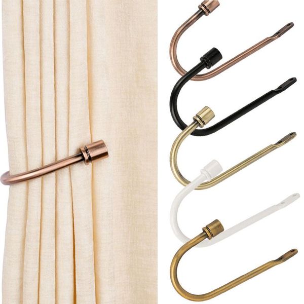 

other home decor 1 pair buckle ball iron clip curtain hold backs u shaped holdback wall hook hanger holder drapery tiebacks supplier