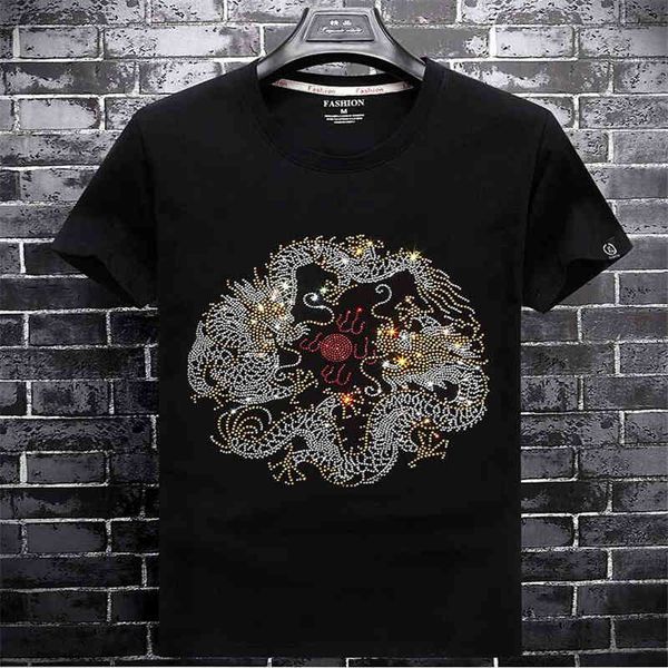 

t shirts brand summer drill national chinese style short men's fashion clothing big size half sleeve t-shirt, White;black