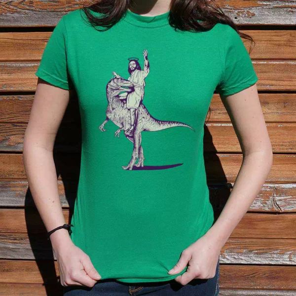 

jesus lizard t-shirt | women's short sleeve top, White;black