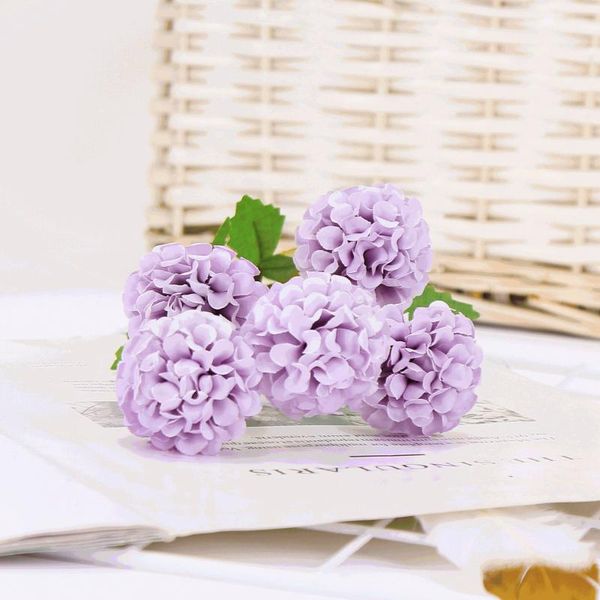 

decorative flowers & wreaths selling 5 dandelion flower balls simulation road lead wall fake home decoration wedding bouquets