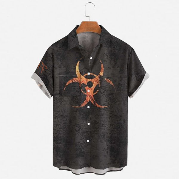 

shirtsshort sleeve printed summer four side elastic casual thin shirt men's, White;black